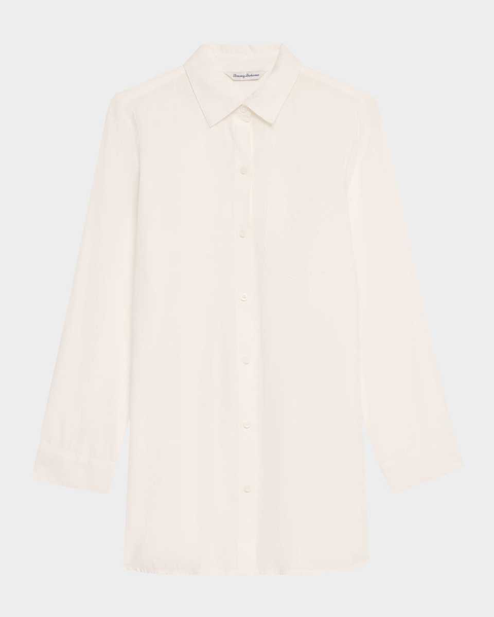Shoreline Cotton Boyfriend Shirt